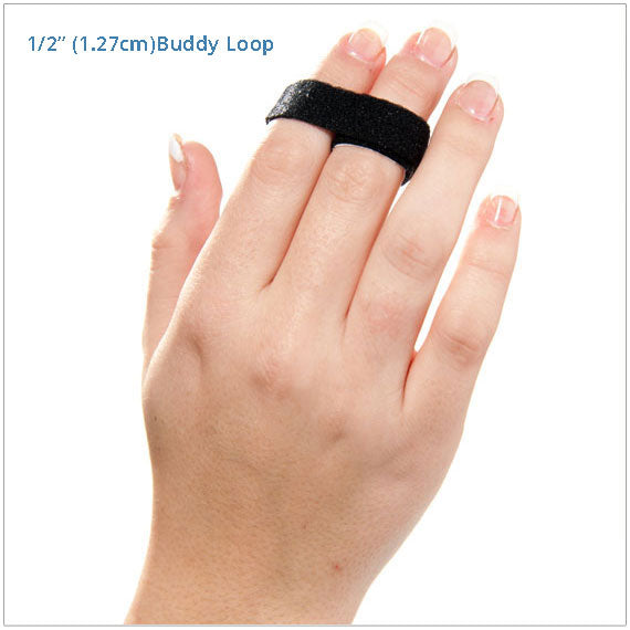 3pp buddy loops come in different widths Quickly secure fingers to protect against jammed, swollen, sprained or broken fingers   