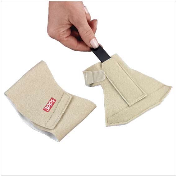 The 3pp Bunion Aider Splint effectively relieves pain and stress associated with bunions. 3” removable stay is included to add extra support as needed 