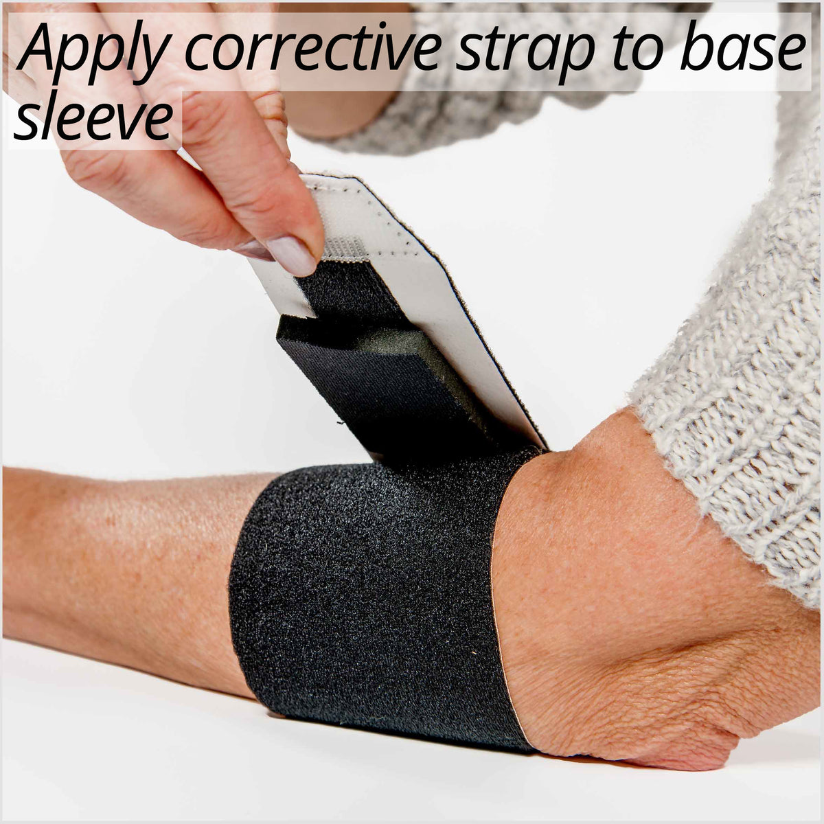 The 3pp elbow pop splint with an adjustable design lets you control the pressure needed to relieve Tennis or Golfer’s Elbow pain  
