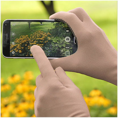 Protexgloves egloves protect your hands  and enhance your grip with the black diamond pattern, while maintaining touch sensitivity for precise screen taps on smartphones, tablets, and more  